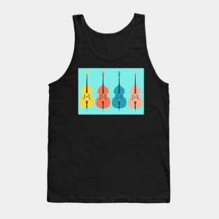 Double Bass Bright Basses Tank Top